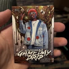 2026 Topps Gameday Drip Jazz Chisholm Jr. #GD-9 card