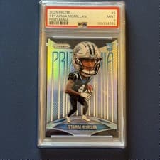 2025 Panini Prizm Prizmania Tetairoa McMillan #5 card