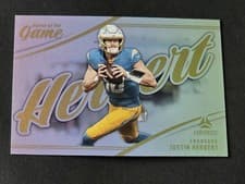 2025 Panini Luminance Names of the Game Justin Herbert #16 card