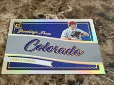 2025 Donruss Greetings From Charlie Condon #3 card