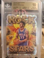 2025-26 Topps Chrome Rock Stars VJ Edgecombe #RS-18 card