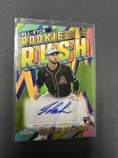 2024 Topps Chrome Update All-Etch Rookie Rush Autograph Jordan Lawlar #CURR-JL card