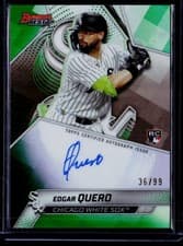 2025 Bowman's Best Best of 2025 Autographs Edgar Quero #B25-EQ card