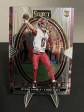 Jayden Daniels 2024 Panini Select Future card