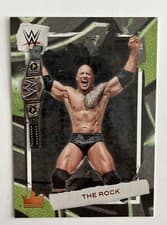 The Rock 2023 Panini Chronicles WWE card