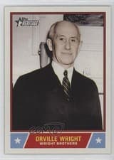 2025 Topps Heritage Notable Americans Orville Wright #NS-26 card