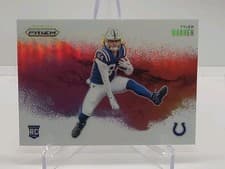 2025 Panini Prizm Color Blast Tyler Warren #14 card