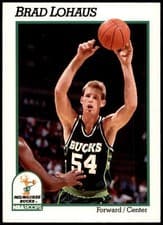 Brad Lohaus 1991-92 Hoops Base Set card