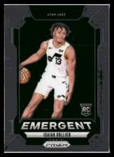 2024-25 Panini Prizm Emergent Isaiah Collier #1