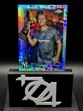 2025 Topps Chrome Logofractor Edition Base Set Gerrit Cole #110 card