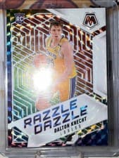2024-25 Panini Mosaic Razzle Dazzle Dalton Knecht #11 card