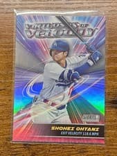 Shohei Ohtani 2024 Topps Stadium Club Virtuosos of Velocity card
