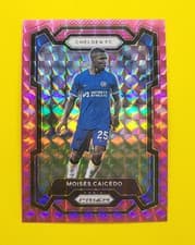 Moises Caicedo 2023 Panini Prizm Premier League card