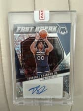 2024-25 Panini Mosaic Autographs Fast Break Terrence Shannon Jr. #3 card