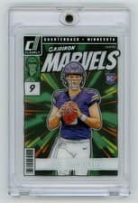 2024 Donruss Gridiron Marvels J.J. McCarthy #20 card