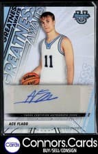 2025-26 Bowman University Best Greatness Awaits Autographs Ace Flagg #GA-AF card