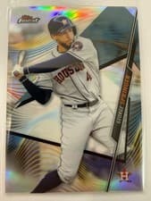 George Springer 2020 Topps Finest card