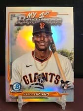 2024 Bowman Chrome My 1st Bowman Marco Luciano #M1B-27 card
