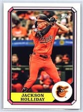 2025 Topps Archives 1987 Topps Boardwalk and Baseball Jackson Holliday #87BB-20 card