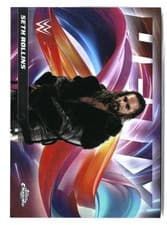 2026 Topps Chrome WWE Helix Seth Rollins #HLX-1 card