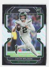 Zach Wilson 2021 Panini Chronicles Prizm Black card