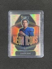 2025 Panini Select Neon Icons Jaxson Dart #18 card
