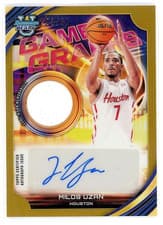 2025-26 Bowman University Best Game Graphs Milos Uzan #GG-MU card