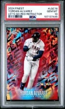 2024 Finest Let's Go! Yordan Alvarez #LGC-18 card