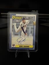 2025 Topps Update 1990 Topps Baseball Autographs Roki Sasaki #90AU-RSA card