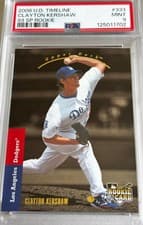 Clayton Kershaw 2008 Upper Deck Timeline card