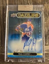 2024-25 Upper Deck Clear Cut 2021-22 UD Dazzlers Paul Coffey #DA-PC card