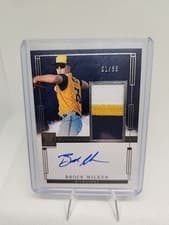 2024 Panini Impeccable Elegance Prospect Jersey Autographs Brock Wilken #EPJ-BW card