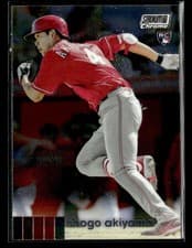Shogo Akiyama 2020 Stadium Club Chrome card