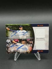 2025 Topps Major League Material Dual Autographs Series Two Jace Jung / Colt Keith #MLMDA2-KJ card