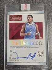 2025-26 Panini Signature Series The Decision Darius Acuff Jr. #2 card