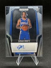 2024-25 Panini Prizm Rookie Penmanship Judah Mintz #RPE-JUD card