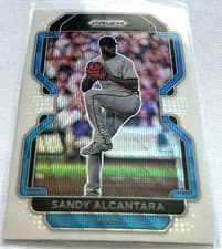 Sandy Alcantara 2022 Panini Prizm card