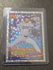 2026 Topps 1991 Topps Yoshinobu Yamamoto #T91-55 card