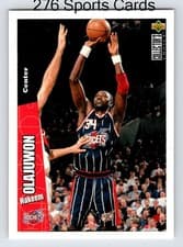 Hakeem Olajuwon 1996-97 Collector's Choice Base Set card