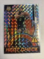 2024-25 Panini Mosaic Heat Check Jayson Tatum #13 card