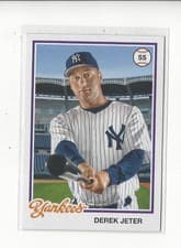Derek Jeter 2022 Topps Archives card