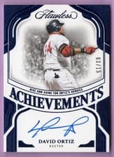 2025 Panini Flawless Flawless Achievements Signatures David Ortiz #15 card