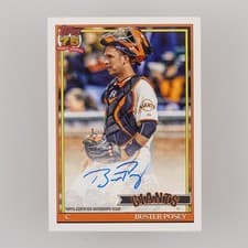 2026 Topps 1991 Topps Autographs Buster Posey #91A-BP card