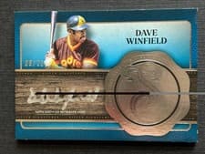 2025 Topps Five Star Silver Signatures Dave Winfield #FSS-DW card