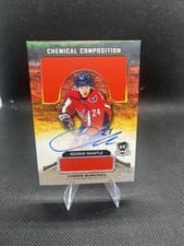 Connor McMichael 2020 Upper Deck The Cup Chemical Composition Mantle Autographs card