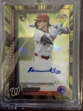 2025 Topps Chrome Update Radiating Rookies Autographs Robert Hassell III #RRA-RH card