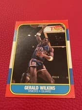 Gerald Wilkins 1986 Fleer card