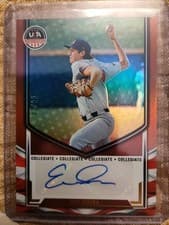 2025 Panini Stars & Stripes Collegiate National Team Signatures Eric Segura #NTS-ES card