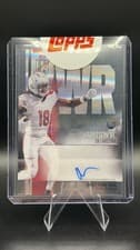 2024 Topps Signature Class Rookie Class Crystal Clear Autographs Marvin Harrison Jr. #RCC-MH card