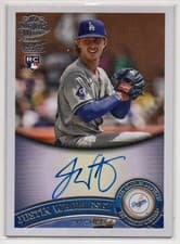 2025 Topps Archives Fan Favorite Autographs 2011 Justin Wrobleski #11FFA-JW card